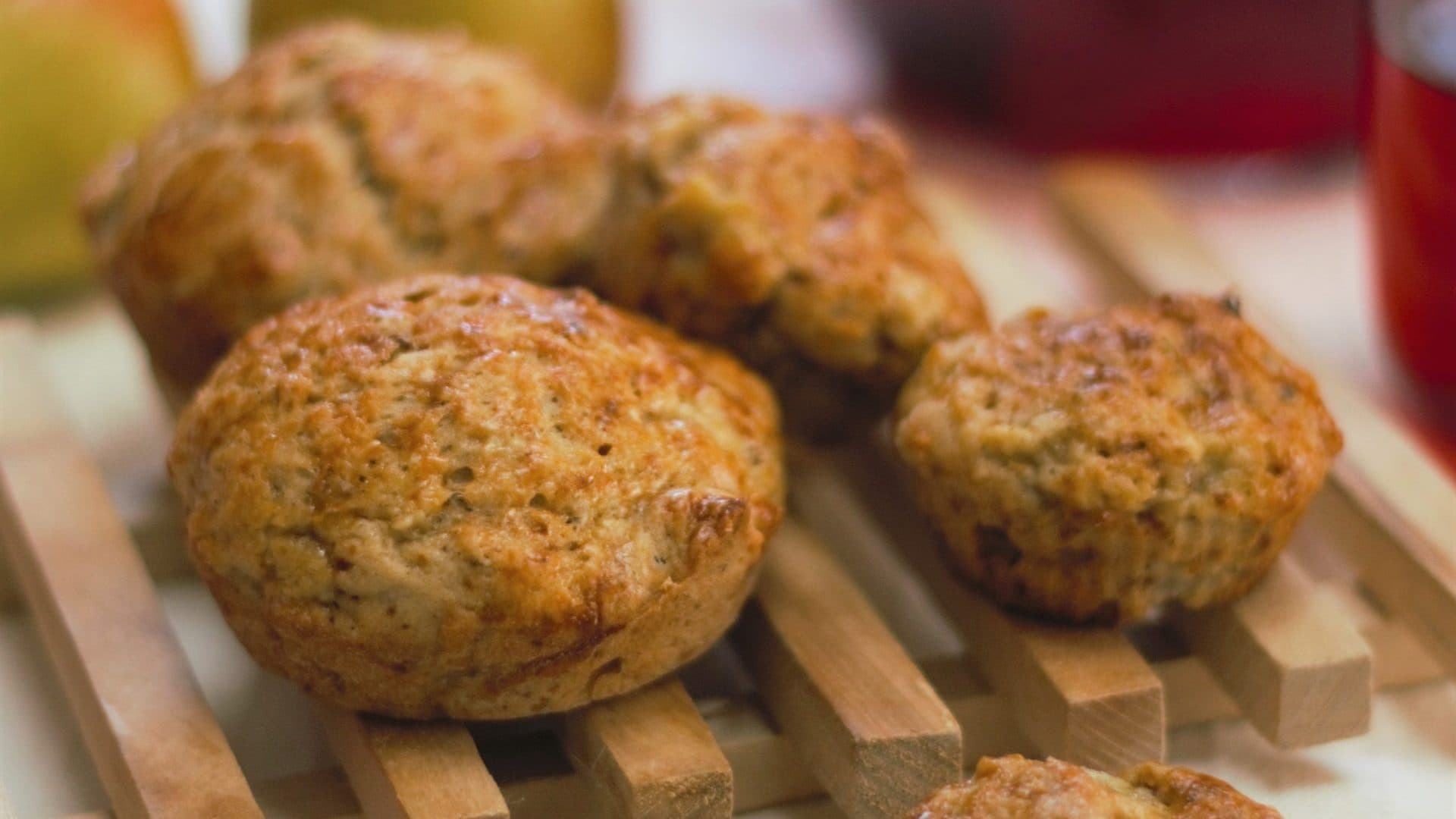 SCONES DE PERA Y NUECES