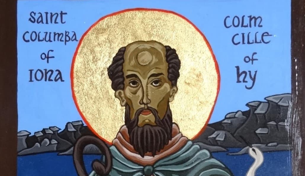 Padre de la iglesia celta | Columba de Iona (521-597)