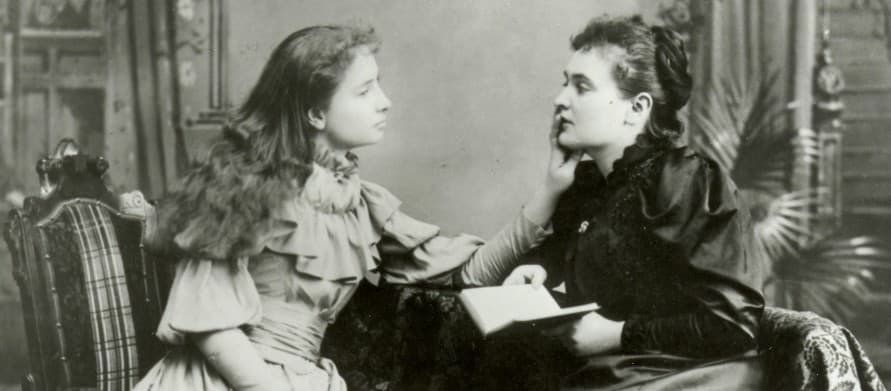 Sin visión ni audición | Helen Keller  (1880-1968)