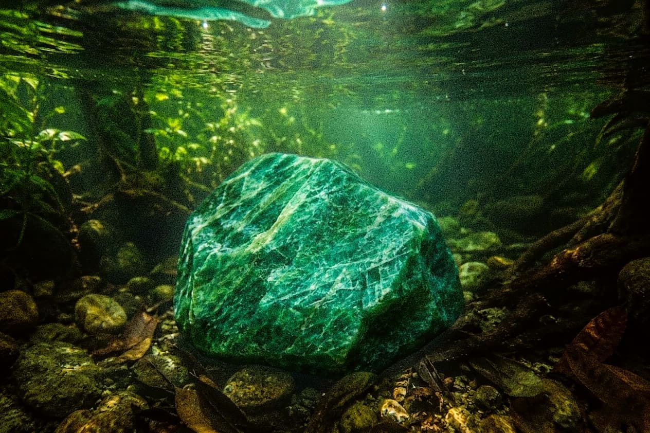 AMAZONITA, LAS AGUAS QUE NO MIENTEN