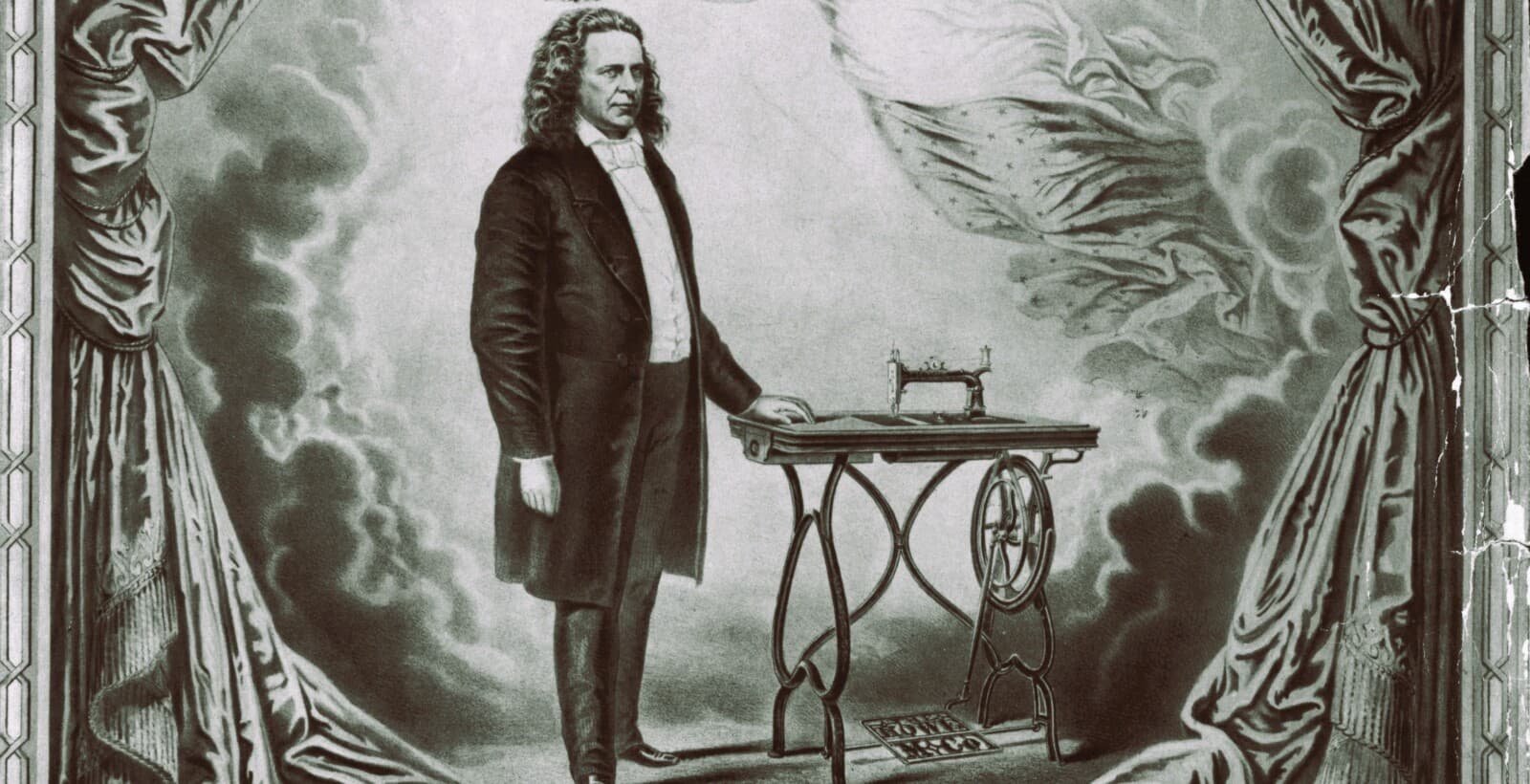 Costura automática | Elias Howe (1819-1867)