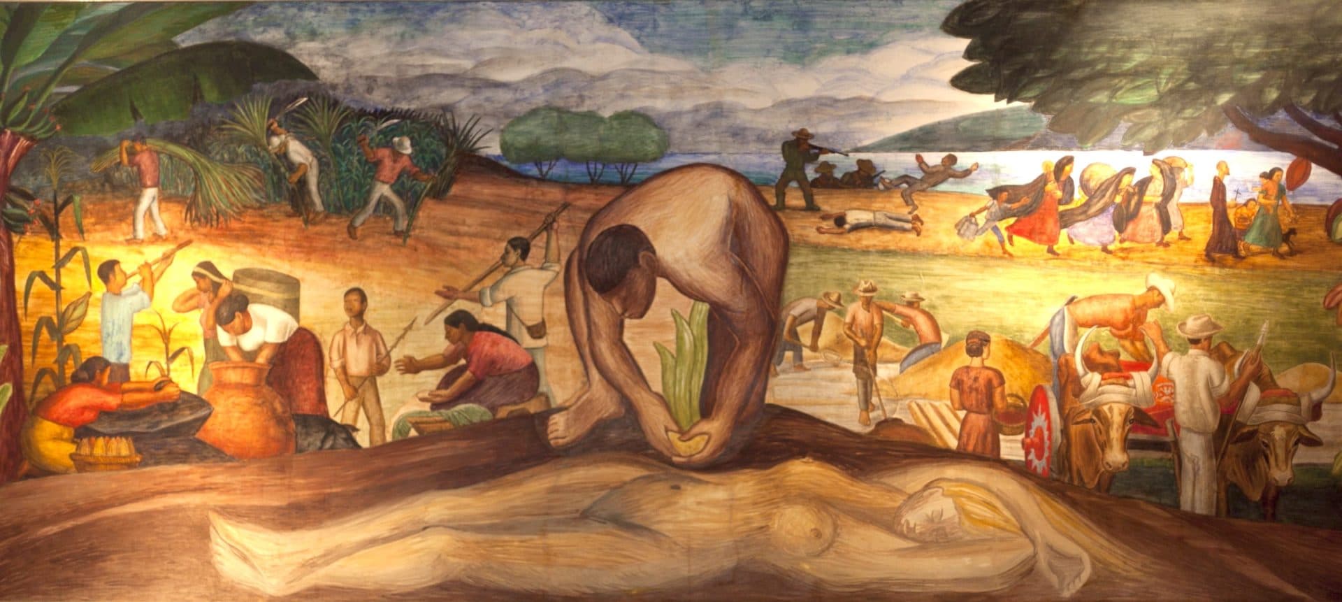 Eminente muralista tico | Francisco Amighetti (1907-1998)