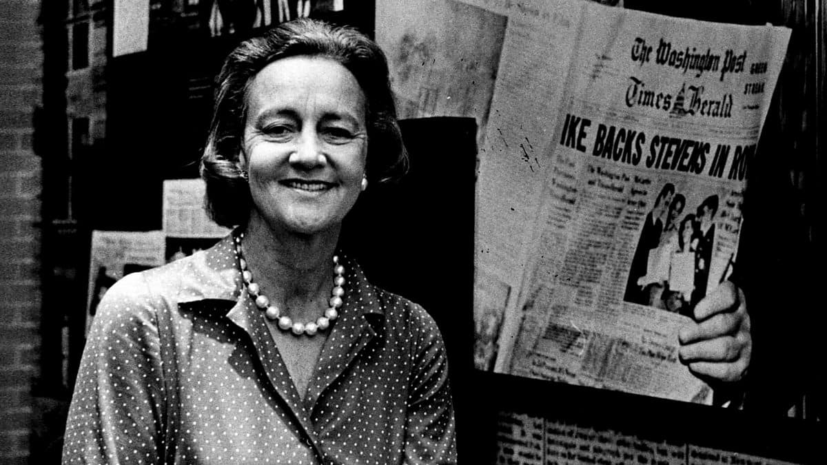 La influencia de la señora Graham / Katharine M. Graham (1917-2001)