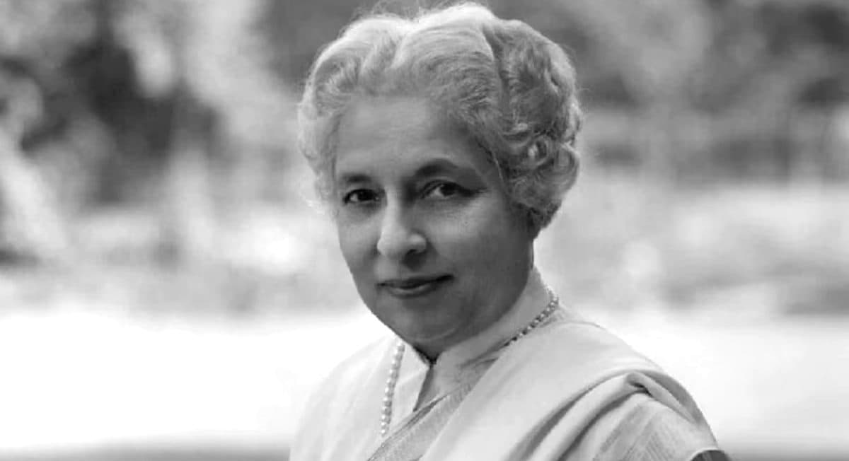 Precursora política en India | Vijaya Lakshmi Pandit (1900-1990)