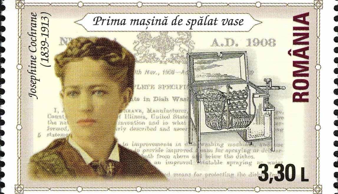 Lavaplatos automático | Josephine Cochrane (1839-1913)