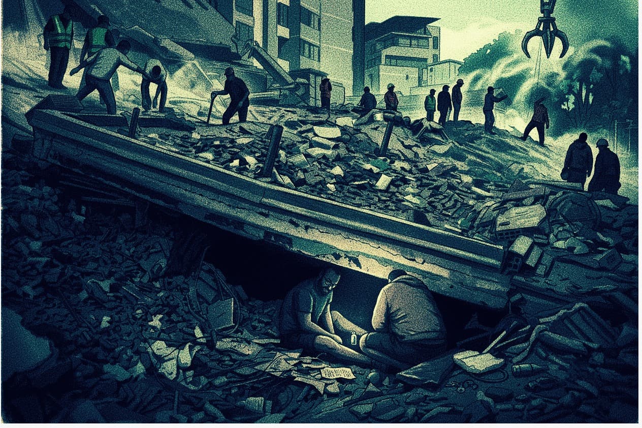 TERREMOTO, INDOLENCIA EN LA TRAGEDIA